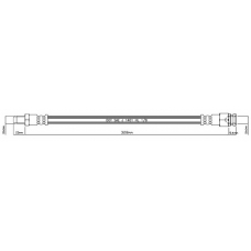 VBH657 MOTAQUIP Тормозной шланг