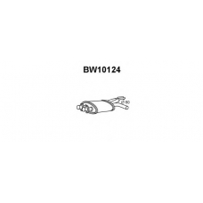 BW10124 VENEPORTE Средний глушитель выхлопных газов