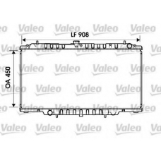 734153 VALEO Радиатор, охлаждение двигателя