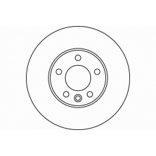 MDC1704 MINTEX Тормозной диск
