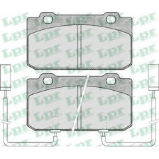 05P442 LPR Комплект тормозных колодок, дисковый тормоз
