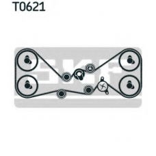 VKMA 98112 SKF Комплект ремня грм