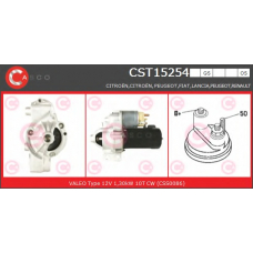 CST15254OS CASCO Стартер