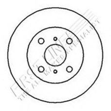 FBD055 FIRST LINE Тормозной диск