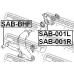 SAB-001L FEBEST Подвеска, рычаг независимой подвески колеса
