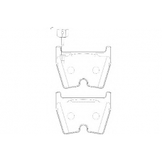 WBP23751A WAGNER LOCKHEED Комплект тормозных колодок, дисковый тормоз