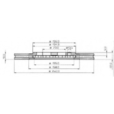 BDC3371 QUINTON HAZELL Тормозной диск