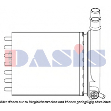 089006N AKS DASIS Теплообменник, отопление салона