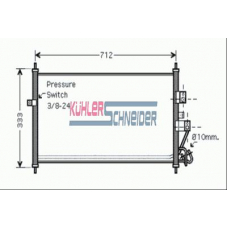 1620261 KUHLER SCHNEIDER Конденсатор, кондиционер