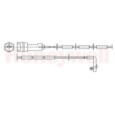 581309 BENDIX Сигнализатор, износ тормозных колодок