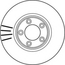 562145JC JURID Тормозной диск