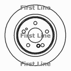 FBD503 FIRST LINE Тормозной диск