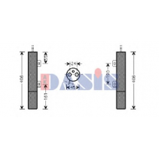 800289N AKS DASIS Осушитель, кондиционер