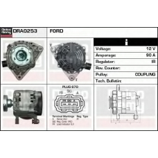 DRA0253 DELCO REMY Генератор