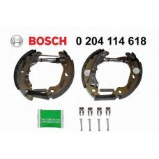 0 204 114 618 BOSCH Комплект тормозных колодок