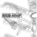 MSB-N94F FEBEST Опора, стабилизатор
