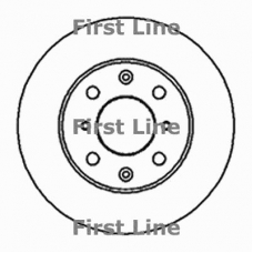 FBD059 FIRST LINE Тормозной диск