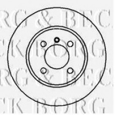 BBD4311 BORG & BECK Тормозной диск