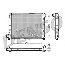 DRM09050 DENSO Радиатор, охлаждение двигателя