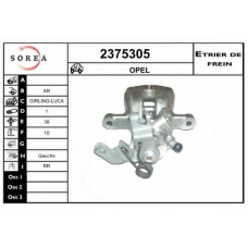 2375305 EAI Тормозной суппорт