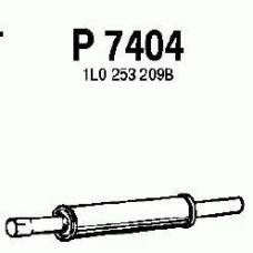 P7404 FENNO Средний глушитель выхлопных газов