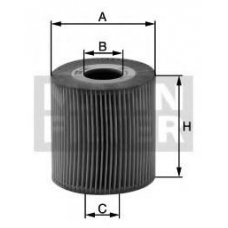 HU 615/3 x MANN-FILTER Масляный фильтр