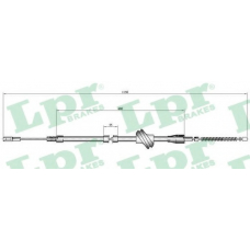 C0046B LPR Трос, стояночная тормозная система