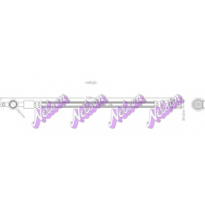 H4520 Brovex-Nelson Тормозной шланг