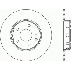 BDR1312.10 OPEN PARTS Тормозной диск