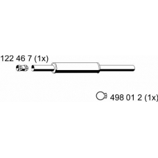 122221 ERNST Предглушитель выхлопных газов
