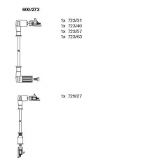 600/273 BREMI Комплект проводов зажигания