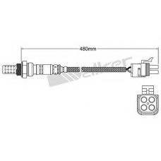 250-24829 WALKER Лямбда-зонд