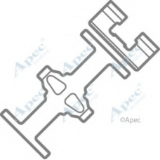 KIT514 APEC Комплектующие, тормозные колодки