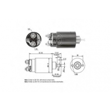 ZM1761 ERA Тяговое реле, стартер