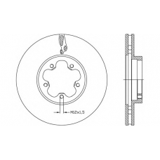 BDA2636.20 OPEN PARTS Тормозной диск