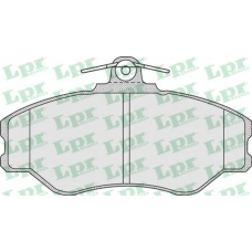 05P920 LPR Комплект тормозных колодок, дисковый тормоз