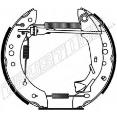 6197 TRUSTING Комплект тормозных колодок