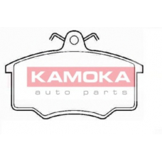101350 KAMOKA Комплект тормозных колодок, дисковый тормоз