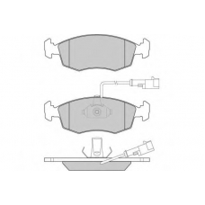 12-0817 E.T.F. Комплект тормозных колодок, дисковый тормоз
