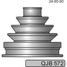 QJB572 QUINTON HAZELL Комплект пылника, приводной вал