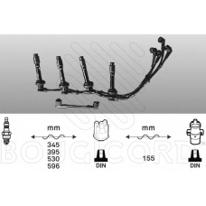 6819 BOUGICORD Комплект проводов зажигания