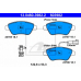 13.0460-3982.2 ATE Комплект тормозных колодок, дисковый тормоз