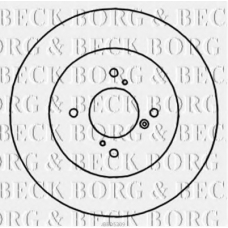 BBD5209 BORG & BECK Тормозной диск