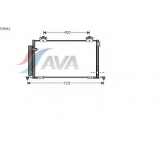 TO5412 AVA Конденсатор, кондиционер