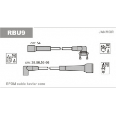 RBU9 JANMOR Комплект проводов зажигания