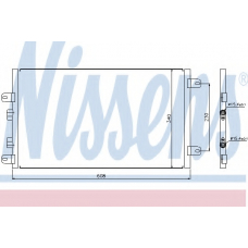 94552 NISSENS Конденсатор, кондиционер