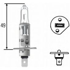 8GH 002 089-258 HELLA Лампа накаливания, основная фара; Лампа накаливани