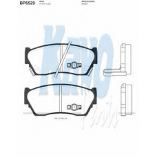 BP-6529 KAVO PARTS Комплект тормозных колодок, дисковый тормоз