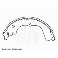 ADT34133 BLUE PRINT Комплект тормозных колодок