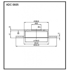 ADC 0605 Allied Nippon Гидравлические цилиндры